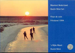 FDC Muntset Nederland 1994, Friesland - Click Image to Close