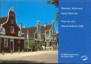 FDC Muntset Nederland 1998, Noord-Holland - Klik op de afbeelding om het venster te sluiten