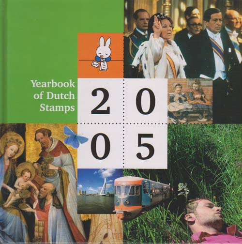 2005 Jaarboek incl. zegels, 80 bladz. in kleur - Klik op de afbeelding om het venster te sluiten