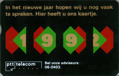PTT Telecom 1992 - Klik op de afbeelding om het venster te sluiten