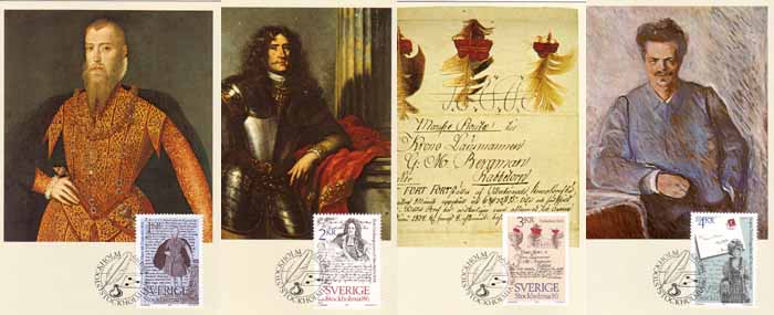 Sweden 1984, 4 cards exhibition, MK.09/12 - Click Image to Close