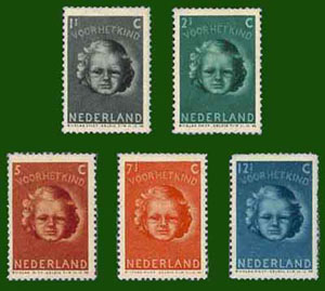 1945 Kinderzegels - Click Image to Close