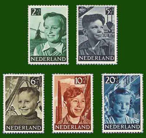 1951 Kinderzegels - Klik op de afbeelding om het venster te sluiten