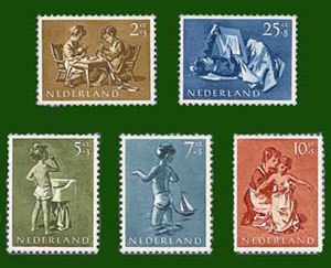 1954 Kinderzegels - Click Image to Close