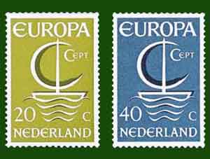 1966 Europa zegels - Klik op de afbeelding om het venster te sluiten