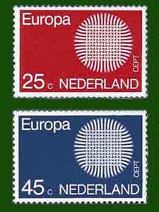 1970 Europa zegels - Klik op de afbeelding om het venster te sluiten
