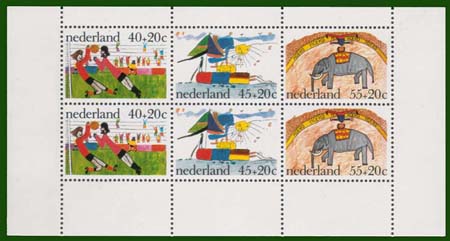 1976 Kinderzegels (blok) - Click Image to Close