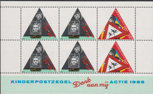 1985 Kinderzegels (blok) - Click Image to Close