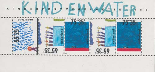 1988 Kinderzegels (blok) - Click Image to Close
