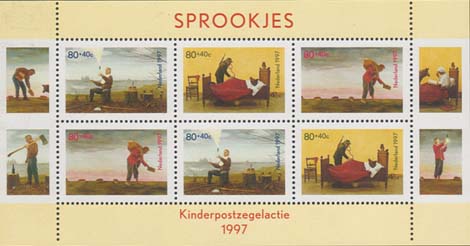 1997 Kinderzegels (blok) - Click Image to Close