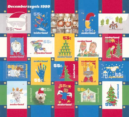 1999 Decemberzegels - Click Image to Close