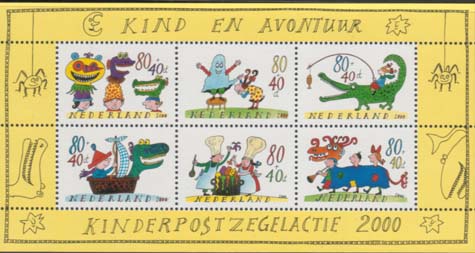 2000 Kinderzegels (blok) - Click Image to Close