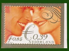 2001 Huwelijkzegel (dubbele waarde) - Klik op de afbeelding om het venster te sluiten