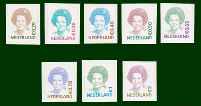 2002 Koningin Beatrix frankeerzegels - Click Image to Close