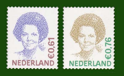 2004 Beatrix Frankeer, 61 en 76 cent - Click Image to Close