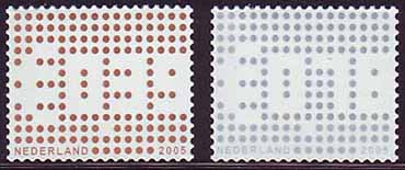 2005 Zakelijke postzegels - Klik op de afbeelding om het venster te sluiten