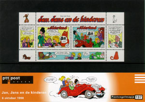 1998 Blok Strippostzegels - Klik op de afbeelding om het venster te sluiten