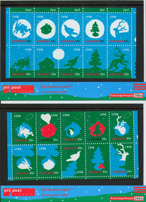 1998 Decemberzegels 1998 - Klik op de afbeelding om het venster te sluiten
