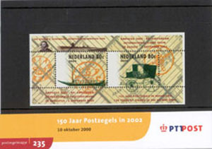 2000 Blok 150 jaar Postzegels in 2000 - Klik op de afbeelding om het venster te sluiten