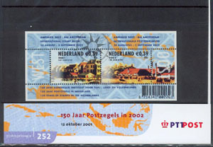 2001 Blok 150 jaar postzegels in 2002 - Click Image to Close