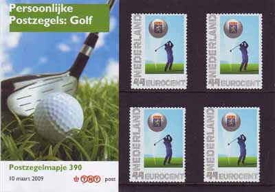 2009 Persoonlijke zegels, Golf - Click Image to Close