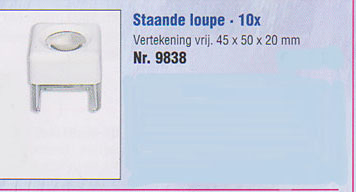 Staande loupe 2098, 10x vergr. - Click Image to Close