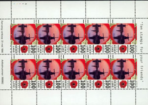 1995 Ten stamps for your friends - Klik op de afbeelding om het venster te sluiten