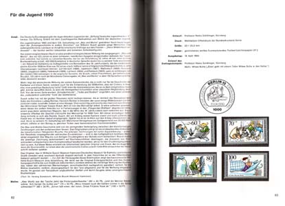 Bundesrep/Berlijn 1990 Luxe jaarboek met omschrijving. - Klik op de afbeelding om het venster te sluiten