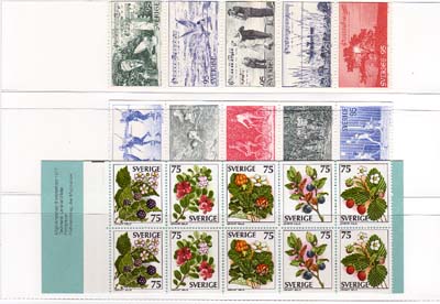 Sweden 1977, year set by Swedish Post - Click Image to Close